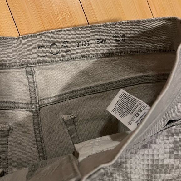 Used COS gray jeans - Picture 3 of 5